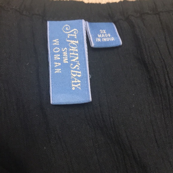 St. John’s Bay bathing suit cover up. 3X. EUC. - Picture 8 of 9